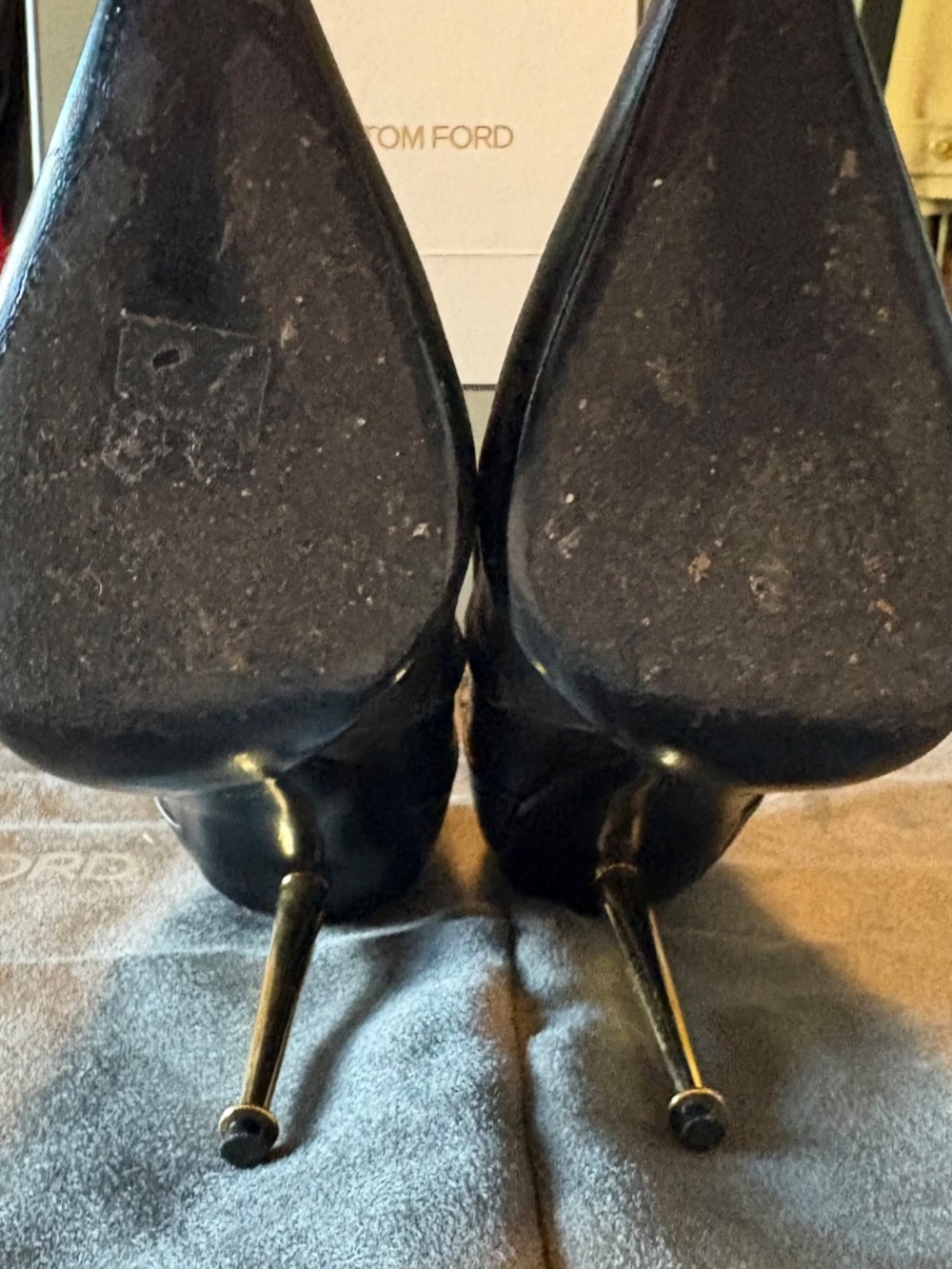 TOM FORD PADLOCK ANKLE BOOTIES - Picture 9 of 14